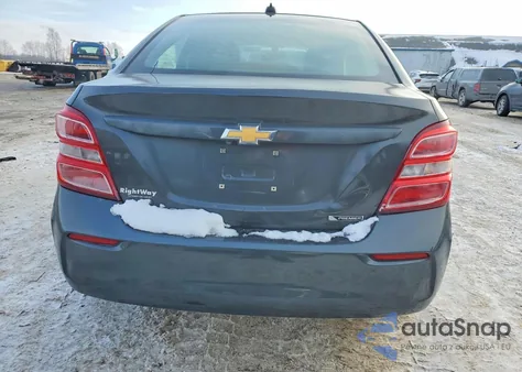 2020 Chevrolet Sonic Premier z USA, uszkodzony, nr VIN 1G1JF5SB4L4113597